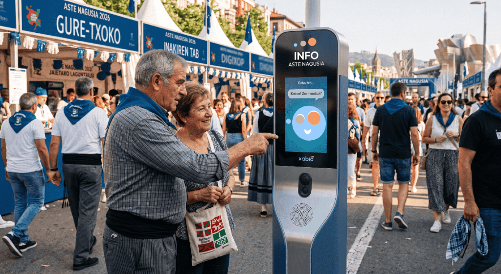Xabia Ai - totem con inteligencia artificial para eventos